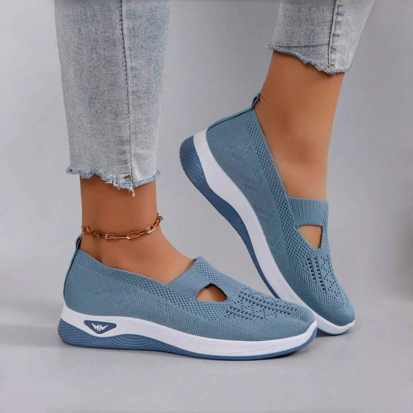 🔥Last Day Promotion 70% OFF🔥- Women's comfortable breathable knitted sneakers